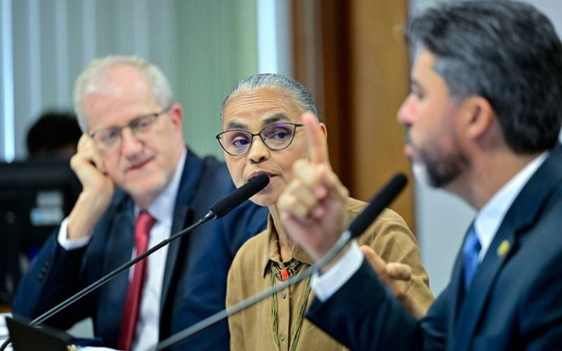 Representação pede apuração da quebra de decoro de senadores com Marina Silva