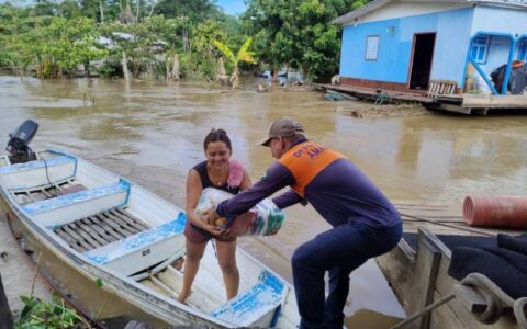 Governo do Amazonas divulga boletim sobre a cheia no estado, neste domingo