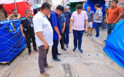 Infraestrutura no Centro de Manaus é reforçada para o Dia das Mães
