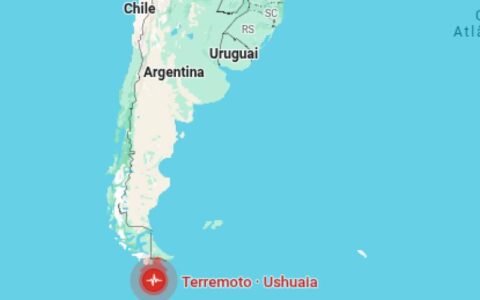 Terremoto de magnitude 7,4 atinge Argentina e Chile