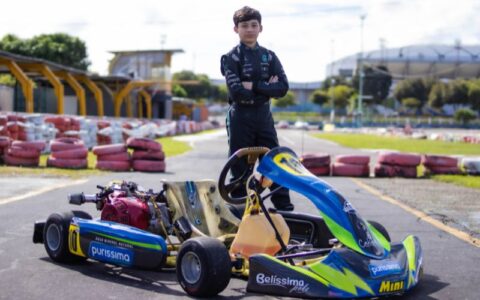 Caleb Rabelo brilha e vence a 3ª etapa do Campeonato Amazonense de Kart 2025  