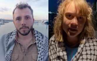 Ativistas presos por Israel recebem assistência de embaixadas