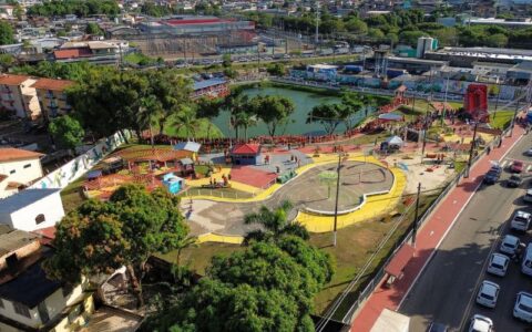 Lagoa da Compensa é inaugurada em comemoração aos 61 anos do bairro