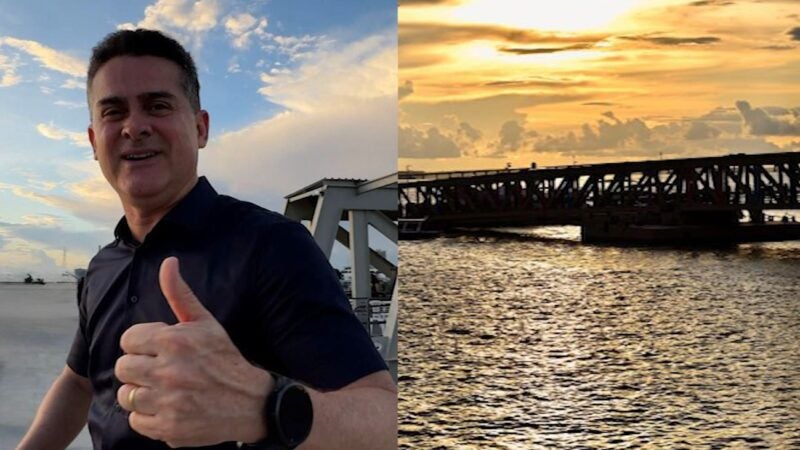 Prefeito comemora um ano do píer turístico Manaus 355 com visita oficial