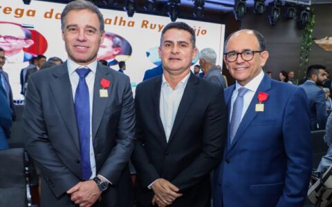 David Almeida participa de homenagem ao ministro André Mendonça na Ieadam