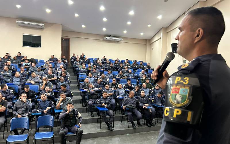 Festival de Parintins 2025: Polícia Militar do Amazonas realiza instrução de nivelamento para efetivo que vai atuar no evento