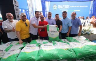 Em Autazes, Sepror fortalece o setor primário com entregas de insumos e implementos agrícolas