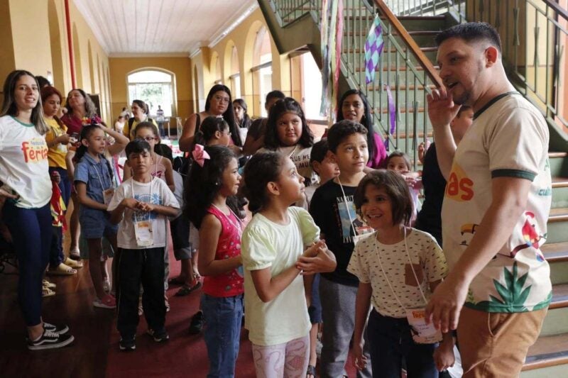 Festival de Férias anima crianças e famílias no Amazonas