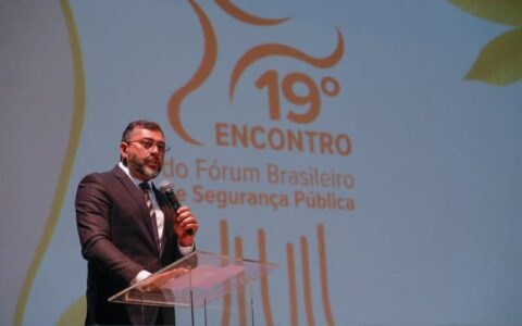 Governador Wilson Lima destaca avanços contra crime no 19º Fórum de Segurança Pública