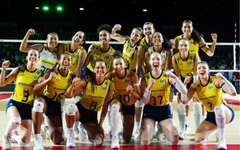 Brasil segue perfeito no Mundial de Vôlei com mais uma vitória