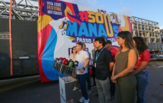 Prefeito David Almeida anuncia início da montagem do ‘#SouManaus Passo a Paço 2025’