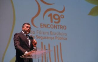 Governador Wilson Lima destaca avanços contra crime no 19º Fórum de Segurança Pública