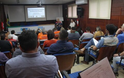 Prefeitura de Manaus participa da apresentação do Plano Municipal de Redução de Riscos