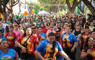 Segundo domingo de ‘Faixa Liberada’ atrai multidão ao Centro de Manaus