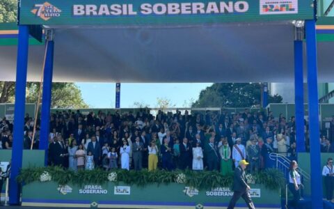 Desfile de 7 de Setembro tem palanque sem STF e sem presidente do Senado