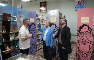 Biblioteca Pública do Amazonas recebe visita do presidente da Fundação Biblioteca Nacional