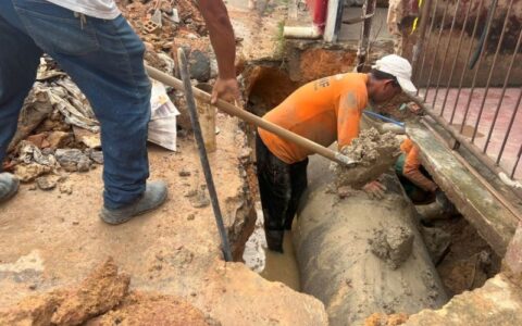 Prefeitura recupera drenagem profunda no bairro Vila da Prata