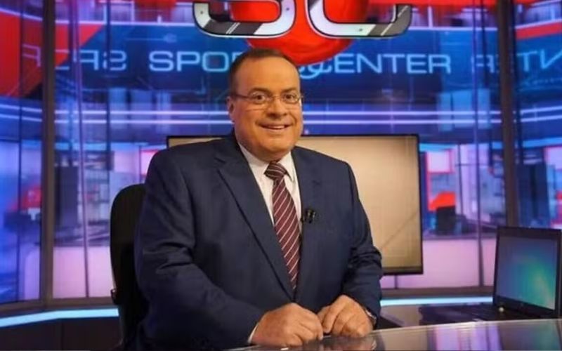 apresentador da ESPN, Paulo Soares (Foto ReproduçãoESPN)
