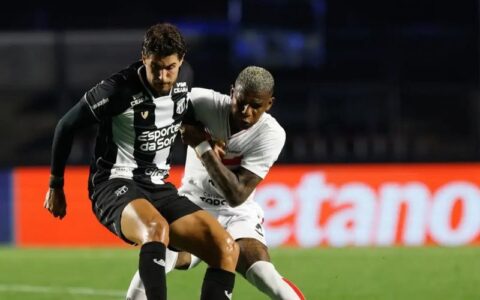 Ceará derrota São Paulo no encerramento da 25ª rodada do Brasileiro