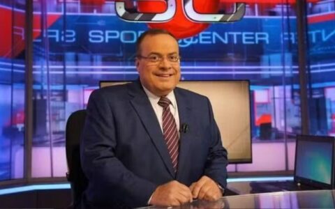 apresentador da ESPN, Paulo Soares (Foto ReproduçãoESPN)