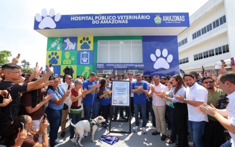 Hospital Público Veterinário é inaugurado em Manaus