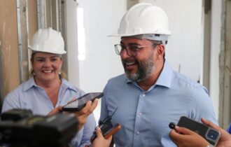 Governador Wilson Lima vistoria obras do segundo Caic especializado no atendimento de crianças com Transtorno do Espectro Autista