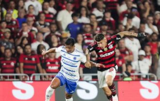 Flamengo e Cruzeiro empatam em Maracanã lotado