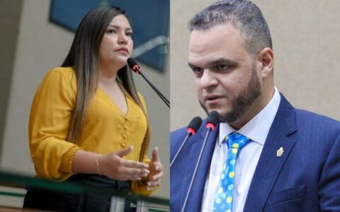 Solenidade na Aleam vira palco para Joana e Aldenor defenderem mandatos
