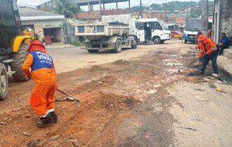 Bairro Gilberto Mestrinho recebe obras do ‘Plano de Verão’