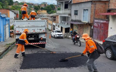 Obras viárias avançam em ruas do Tancredo Neves e São José