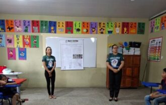 Lamatcom da UEA leva mostra científica a estudantes em Tabatinga