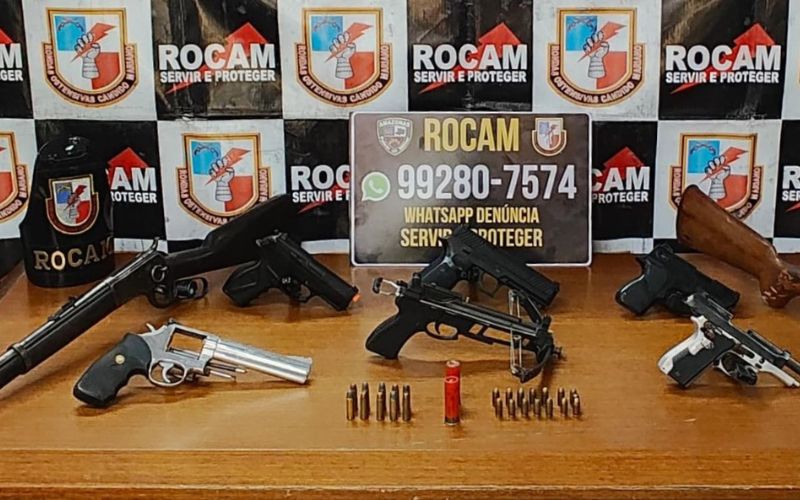 pmam-apreende-arsenal-de-armas