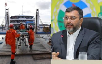 Wilson Lima mobiliza força-tarefa após naufrágio no Encontro das Águas, no AM