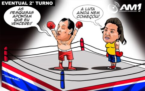 Pesquisa aponta folga de Omar Aziz e amplia distância sobre Maria do Carmo no 2º turno