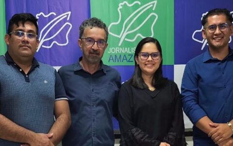 Comissão de enfrentamento à violência contra jornalistas no Amazonas (Foto: Divulgação/Sinjor-AM)