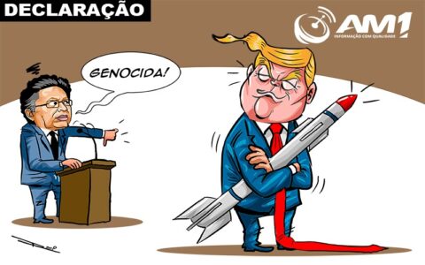 Sinésio chama Trump de 'genocida' em discurso na Aleam