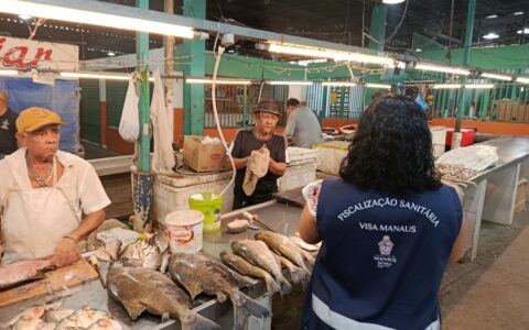 Operação Semana Santa fiscaliza pescado na zona Oeste