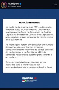 fausto-jr-registra-ocorrencia-