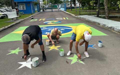Copa do Mundo inspira atividade com idosos atendidos pela FDT