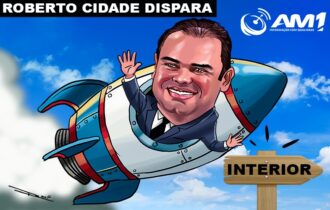 Roberto Cidade dispara no interior e reduz distância para Omar Aziz
