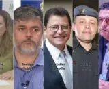 Ex-secretários de saúde presos e agentes de segurança indiciados (Foto: Divulgação/Assessorias e Governo do Amazonas)