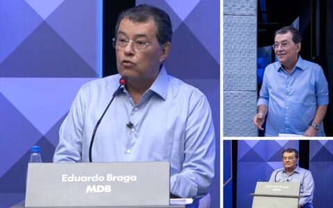 Braga vence o debate da Rede Amazônica: trabalho, força política e propostas para enfrentar os desafios do AM
