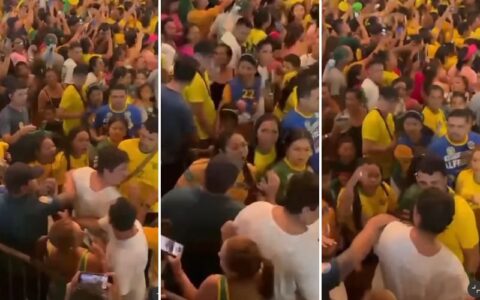 Briga durante oração rouba a cena em ato político de aliados de Maria do Carmo