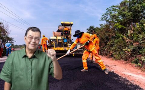 Eduardo Braga destaca avanço das obras da BR-319 durante debate