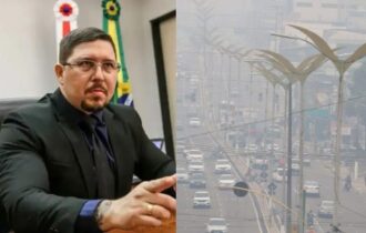 ‘Estado abandonado’: Carlos Almeida pede intervenção federal por fumaça no AM
