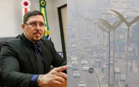 ‘Estado abandonado’: Carlos Almeida pede intervenção federal por fumaça no AM