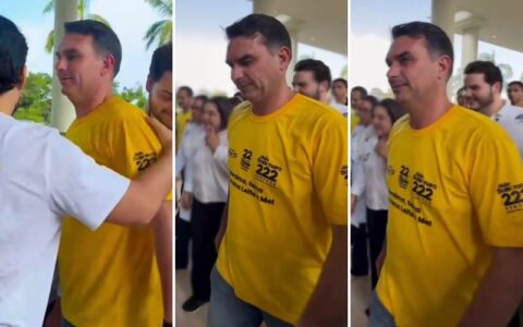 Flávio Bolsonaro chega a Manaus para agenda de campanha nesta sexta-feira
