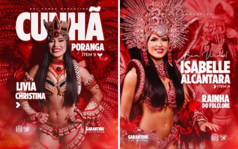 Garantido renova itens e anuncia Lívia Christina como Cunhã e Isabelle Alcântara como Rainha