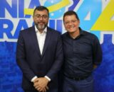 Ginásio entregue na gestão de Wilson Lima e Marcellus Campelo deixa 40 operários sem receber