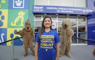 Joana Darc chama de censura proibição de mostrar Hospital Veterinário, mas regras eleitorais vetam uso político